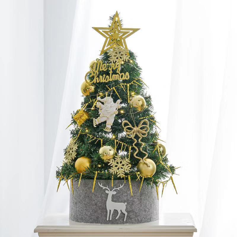 Mini lighted tree