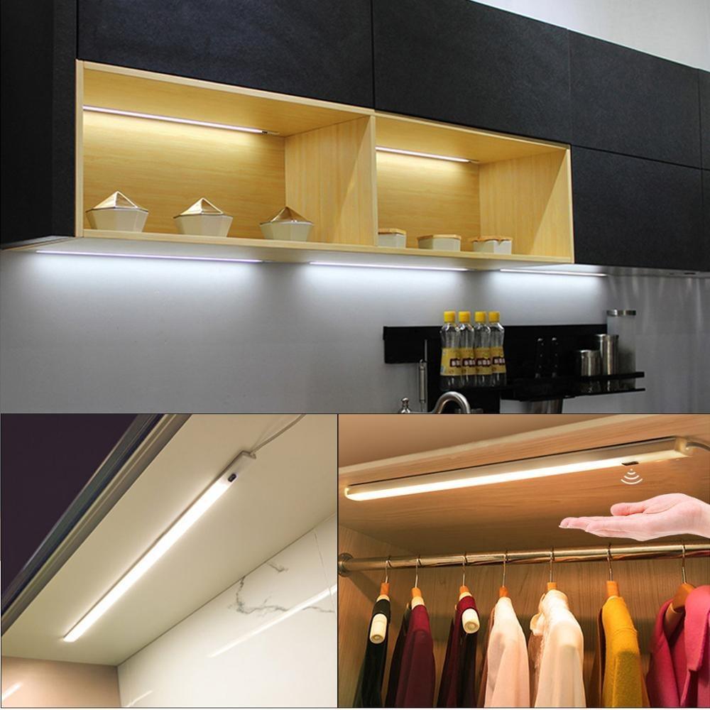 LED bar with motion sensor