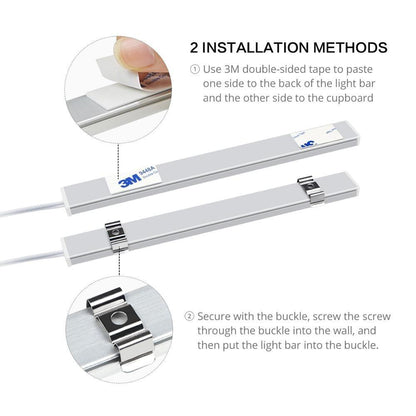 LED bar with motion sensor