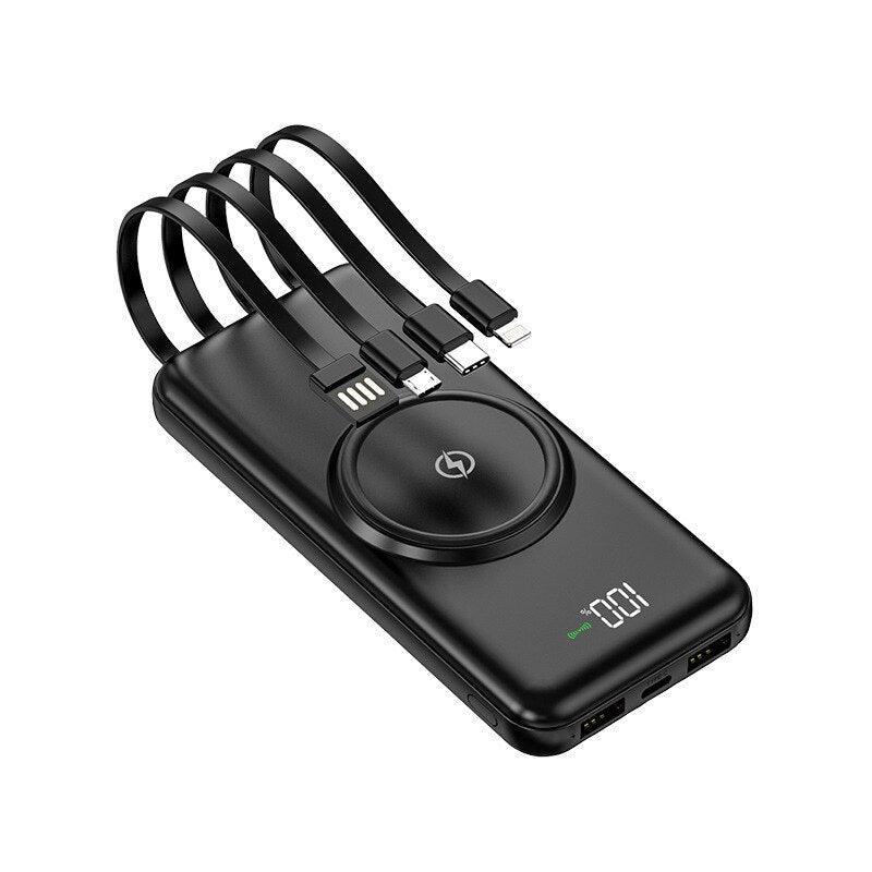 Wireless Charger with Integrated Cable