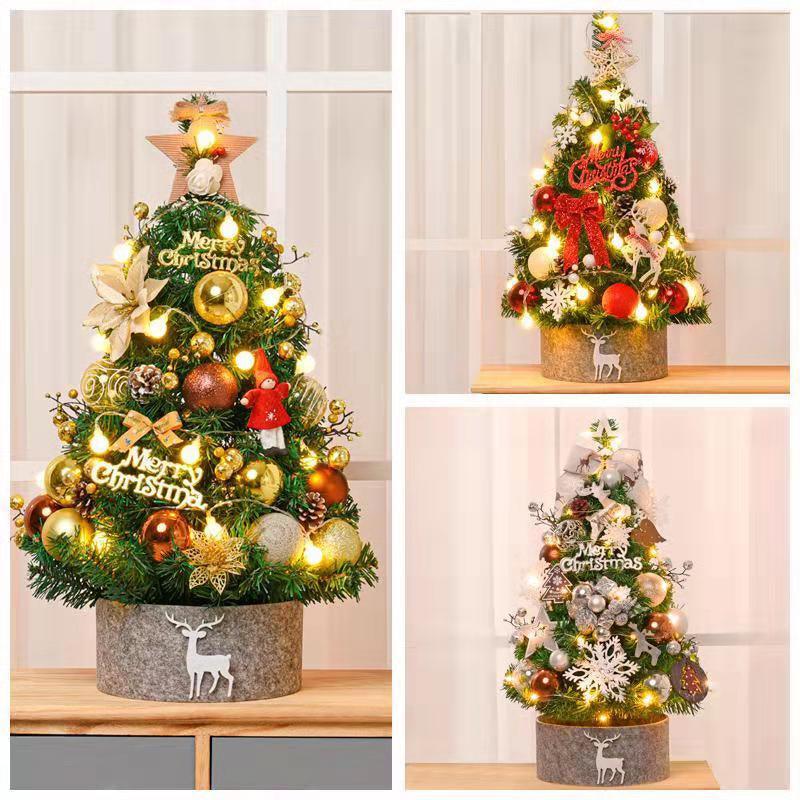 Mini lighted tree