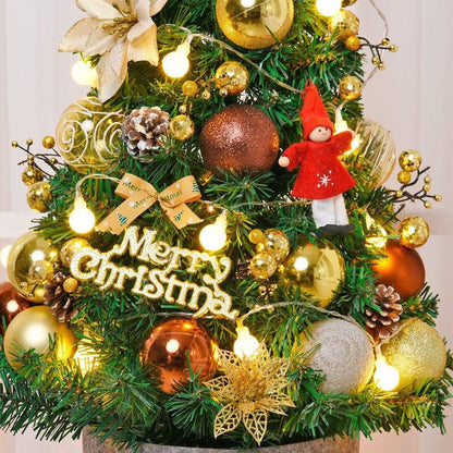 Mini lighted tree