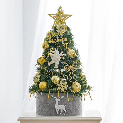 Mini lighted tree