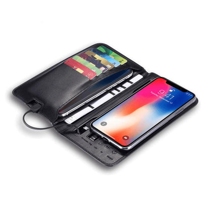 Wireless Port Wallet for Smartphone