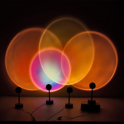 Rainbow Color LED Projector