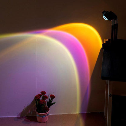 Rainbow Color LED Projector