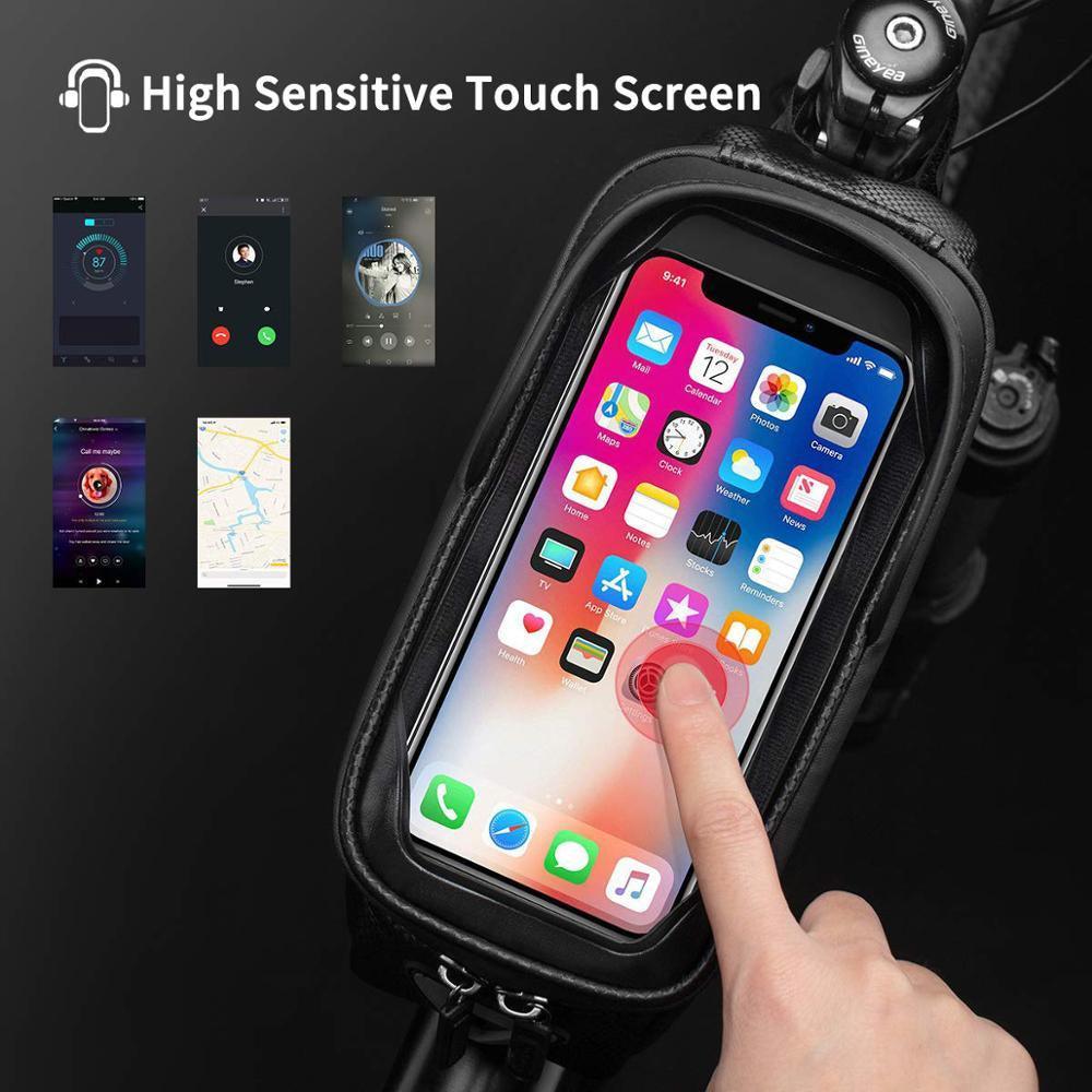 Touch Screen Bike Front Frame Bag