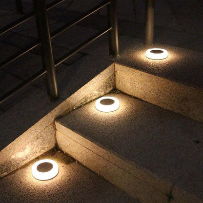 Recessed Solar Spotlight - Pack of 4