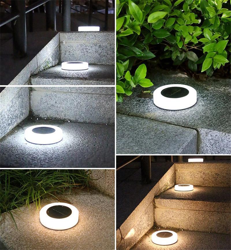 Recessed Solar Spotlight - Pack of 4