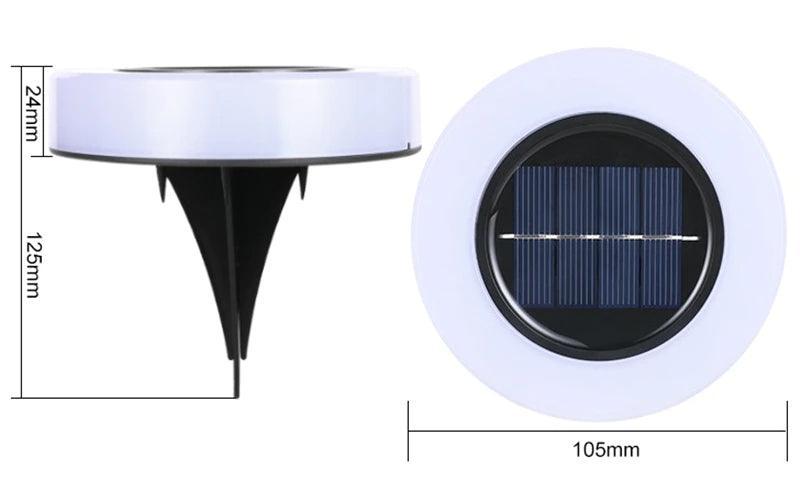 Recessed Solar Spotlight - Pack of 4