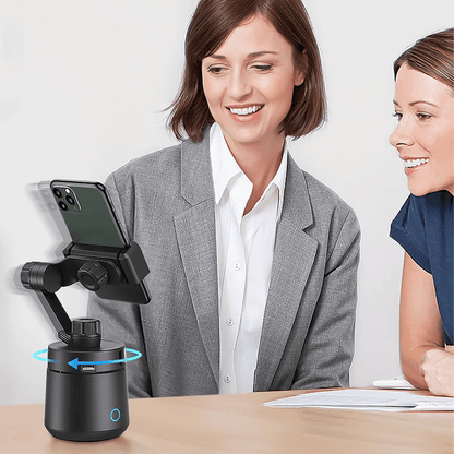 Auto-tracking smartphone holder