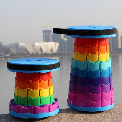 Folding Telescopic Stool