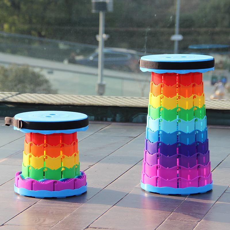 Folding Telescopic Stool