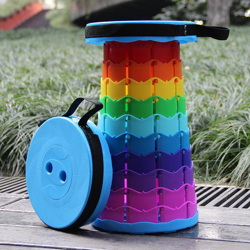 Folding Telescopic Stool