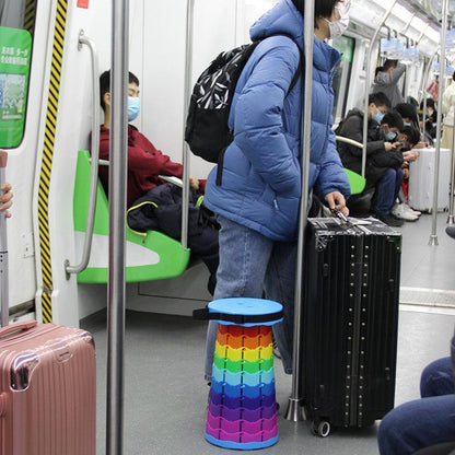 Folding Telescopic Stool